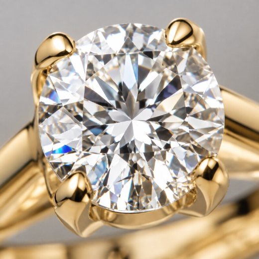Diamant en gros plan