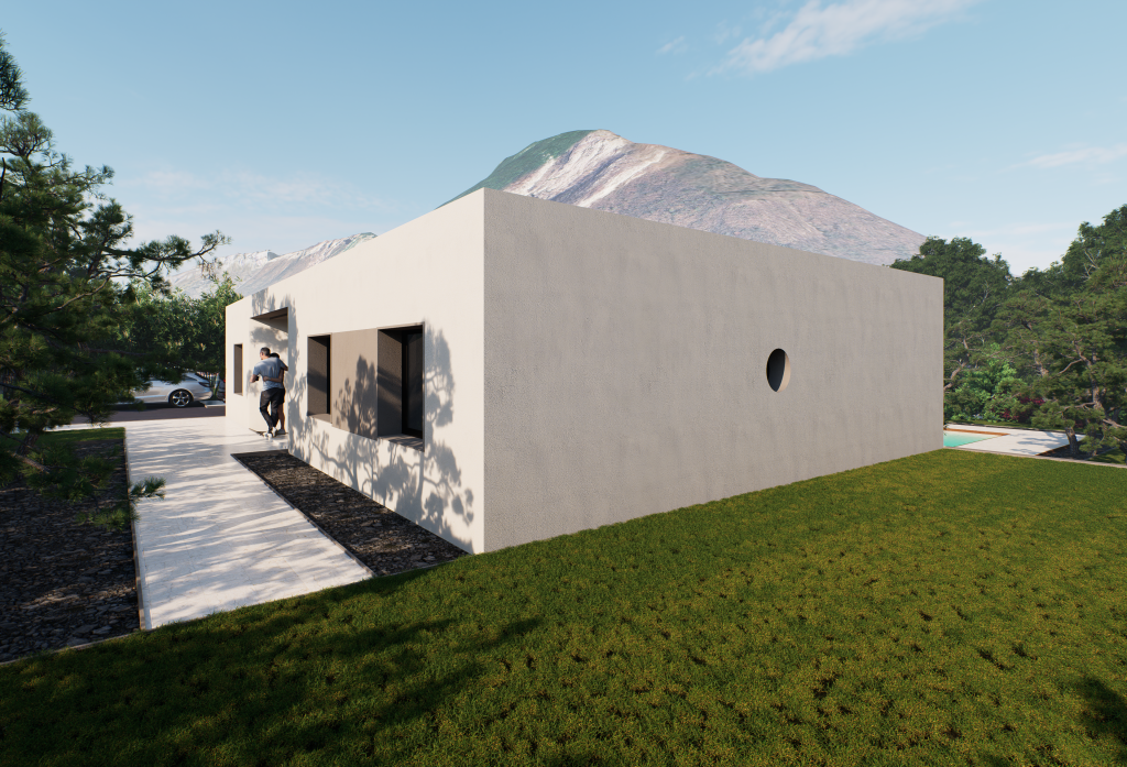 rendu 3d villa 4