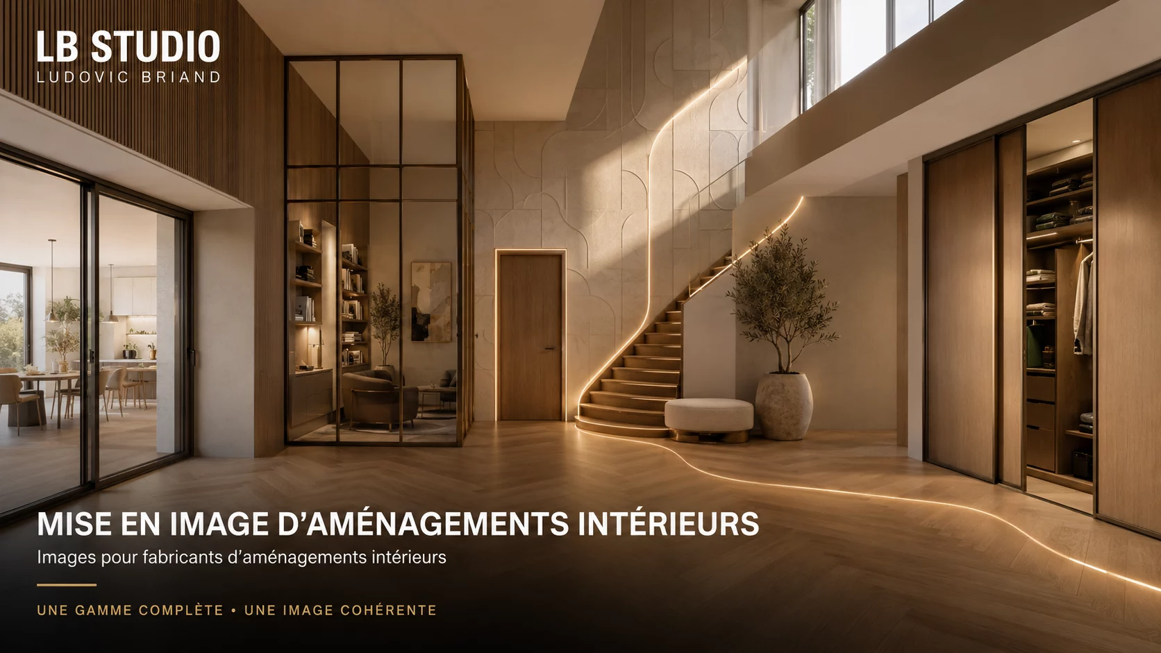 Gamme d’aménagements intérieurs présentée par LB Studio