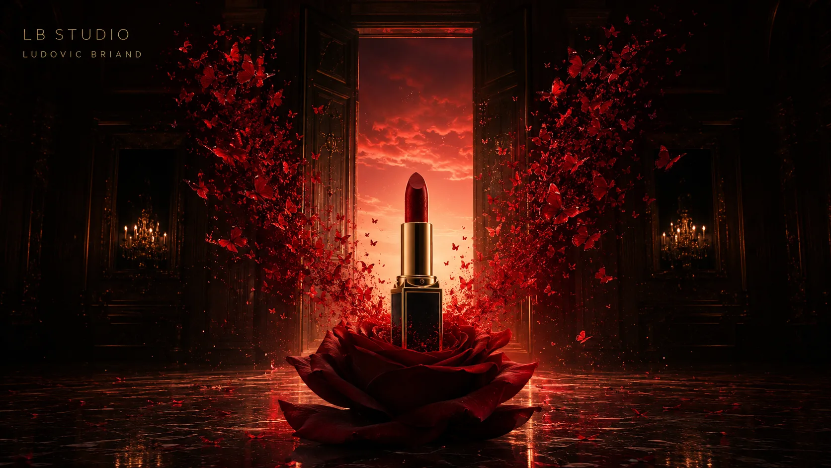 Cosmétique et parfum — visuel 3D 5
