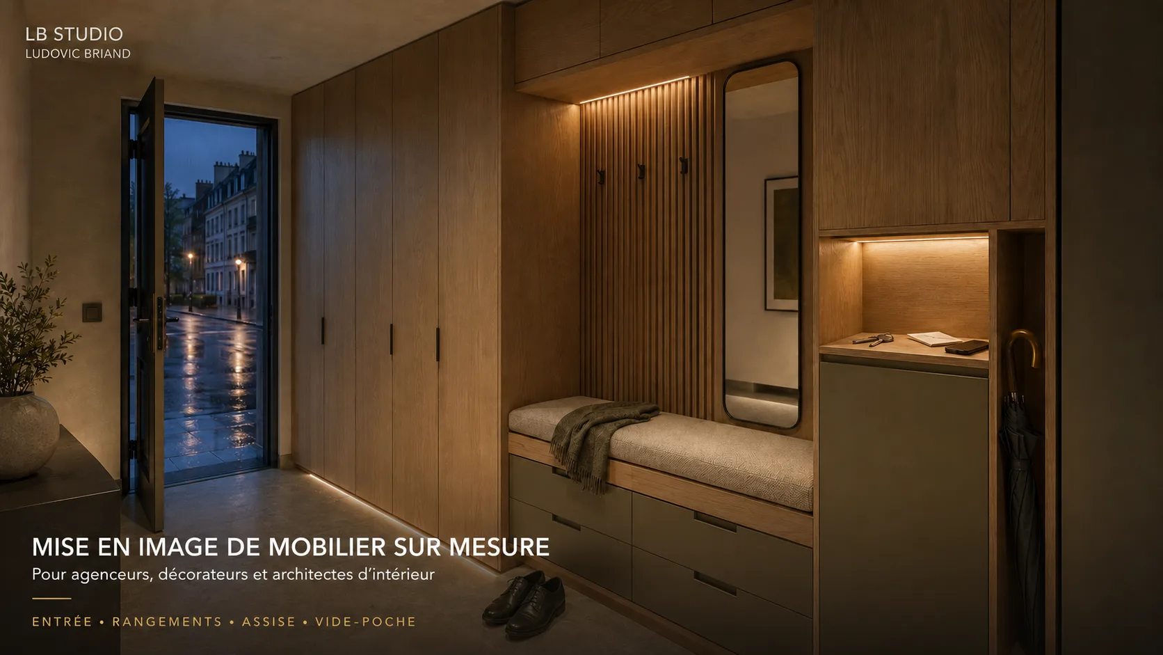 Mobilier sur mesure — visuel 3D 5