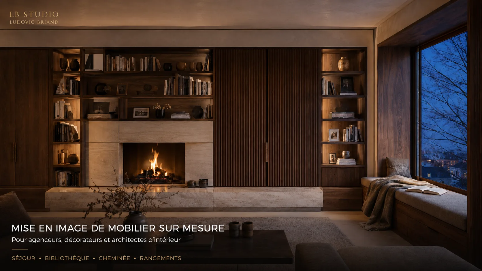 Mobilier sur mesure — visuel 3D 4