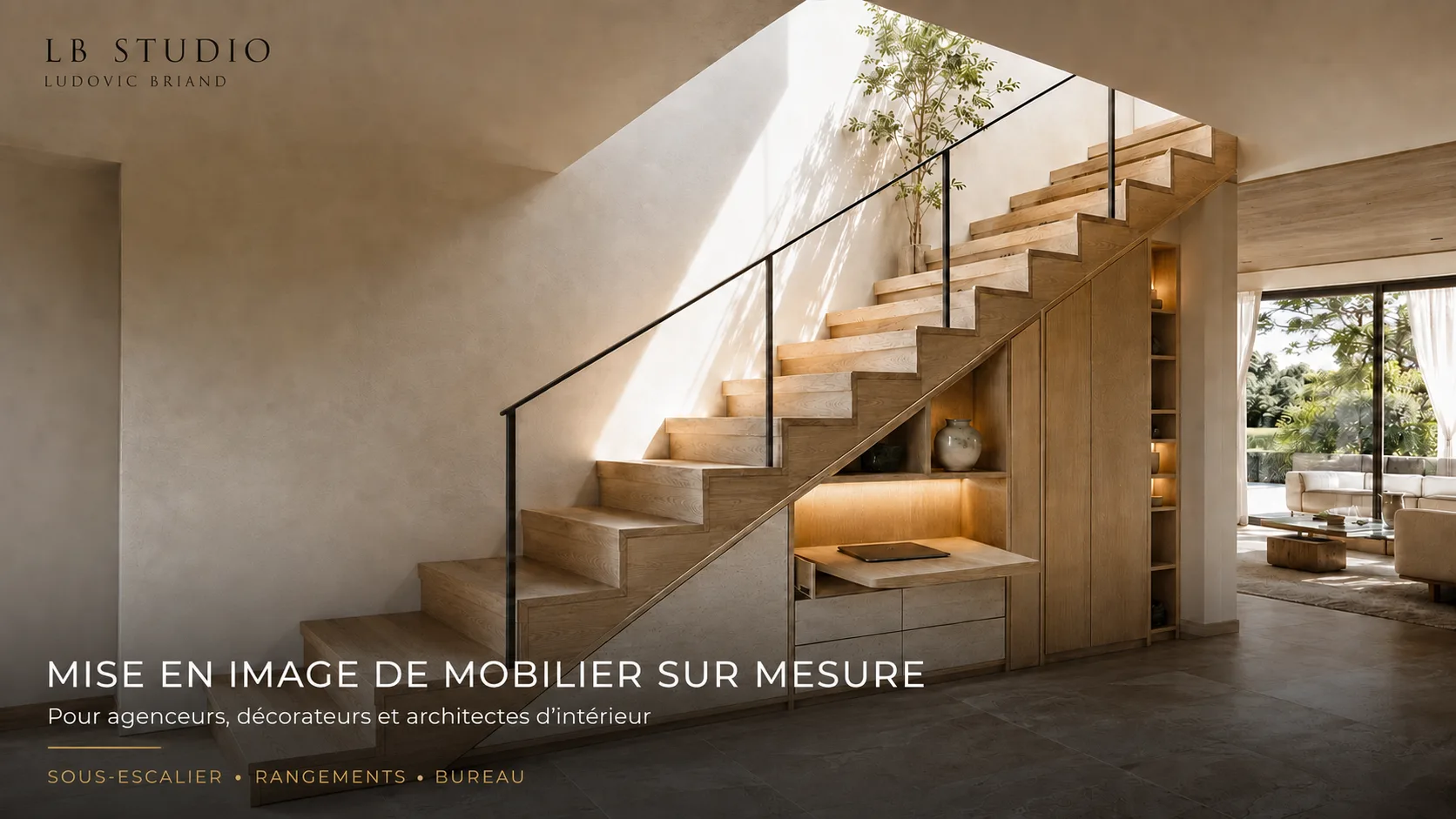 Mobilier sur mesure — visuel 3D 1