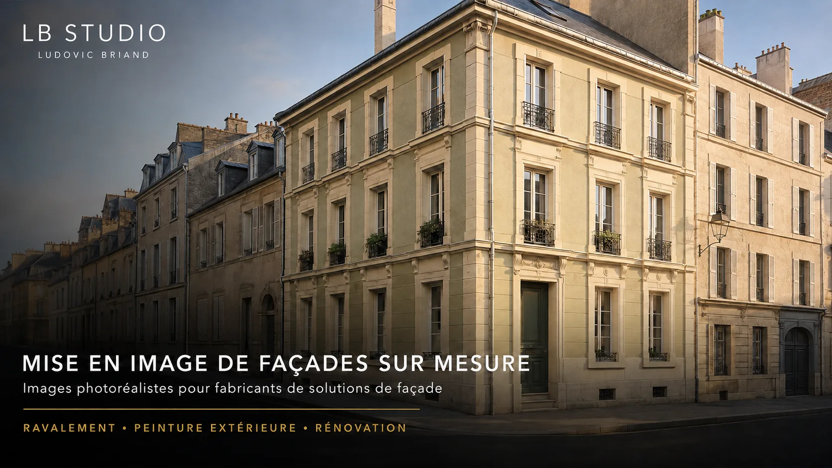 Façades et ravalement — visuel 3D 9