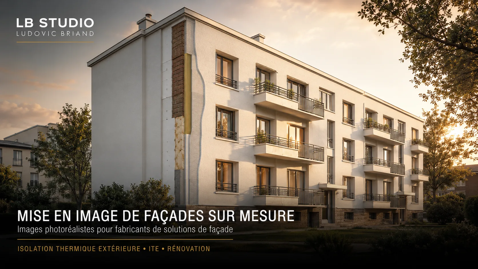 Façades et ravalement — visuel 3D 5
