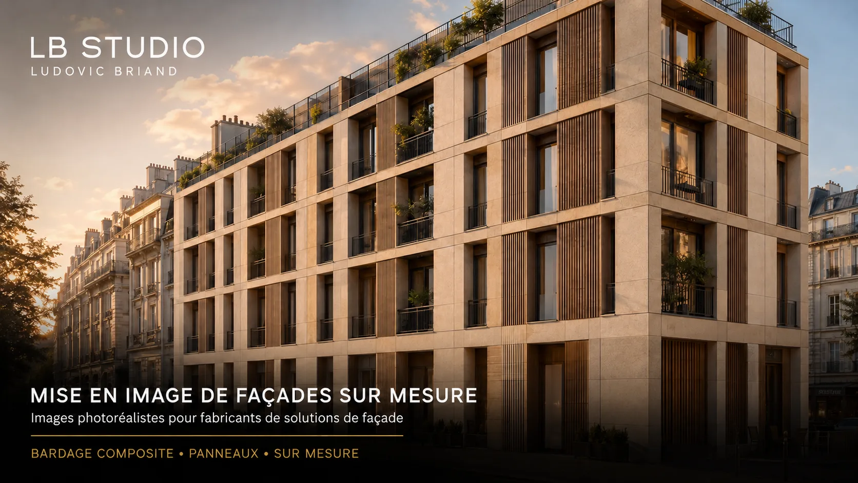 Façades et ravalement — visuel 3D 1