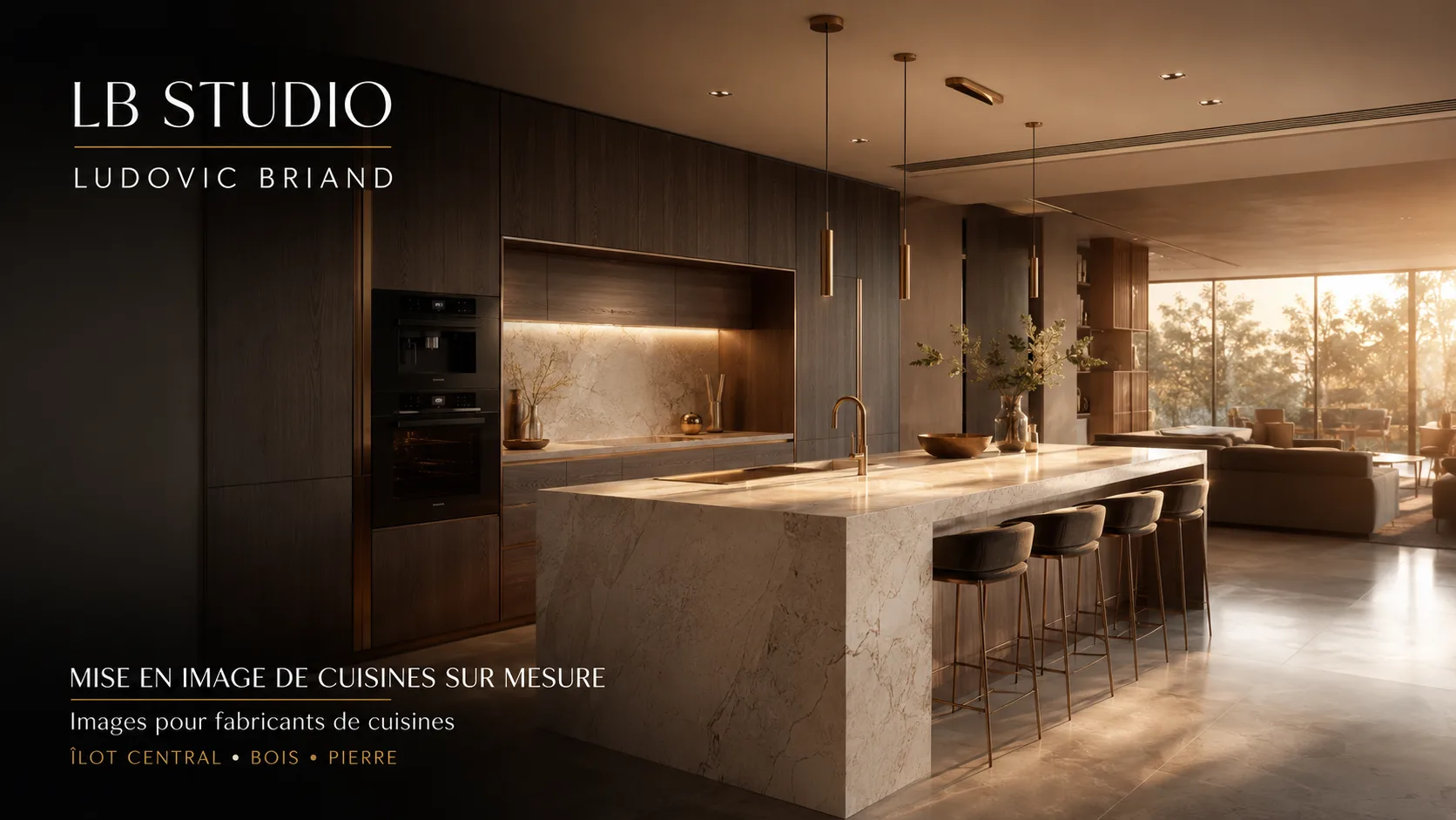Cuisines sur mesure — visuel 3D 2