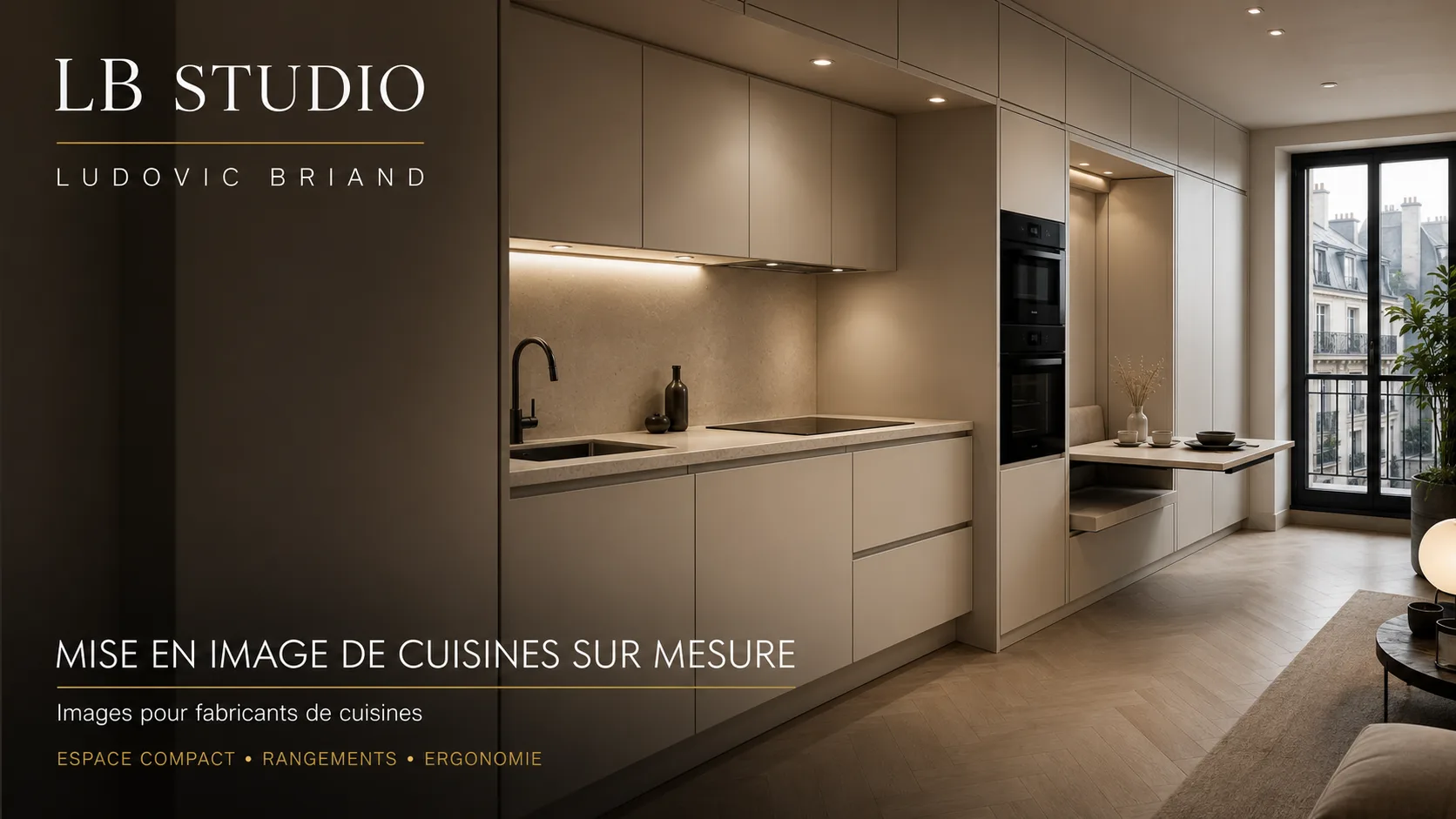 Cuisines sur mesure — visuel 3D 5