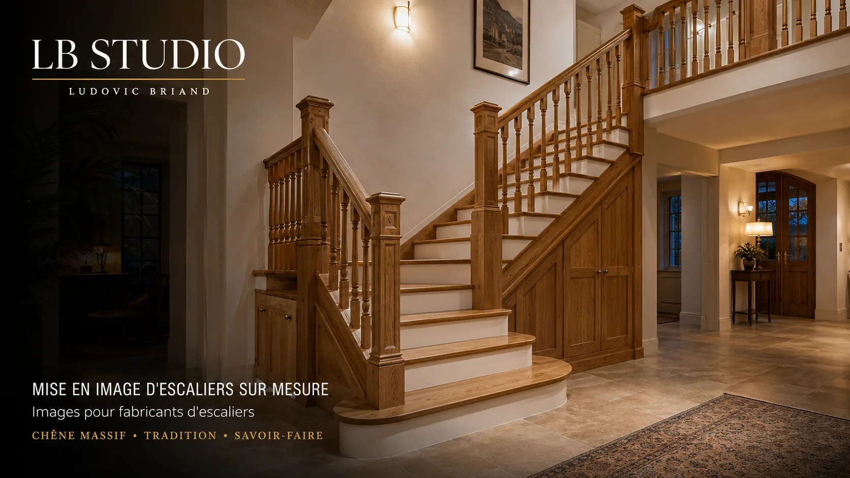Escaliers sur mesure — visuel 3D 7