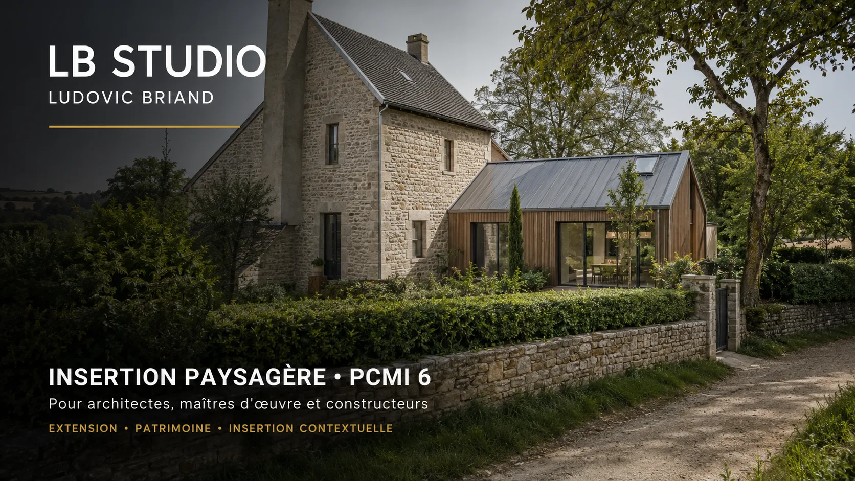 Insertion paysagère & permis — visuel 3D 4