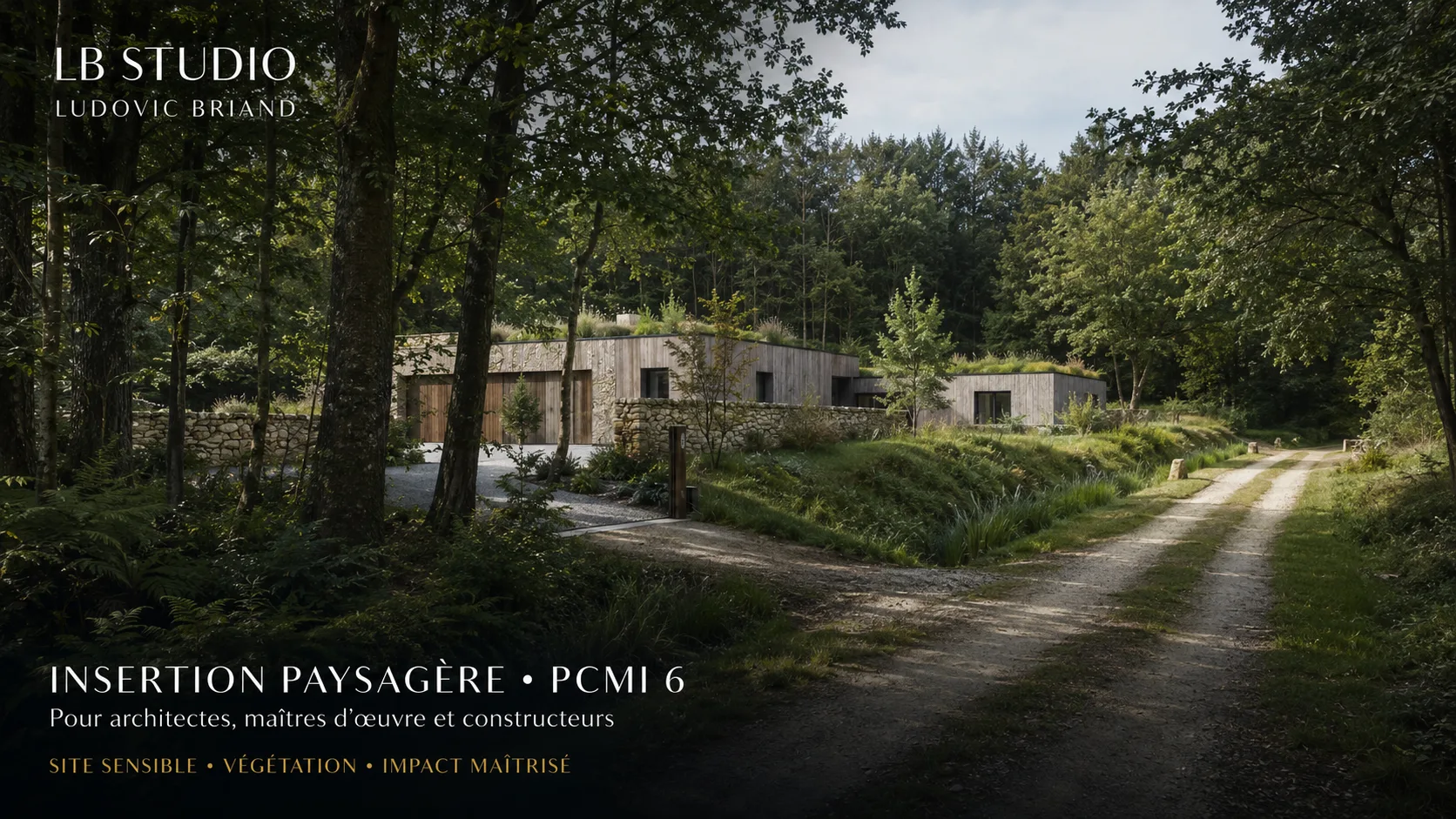 Insertion paysagère & permis — visuel 3D 10