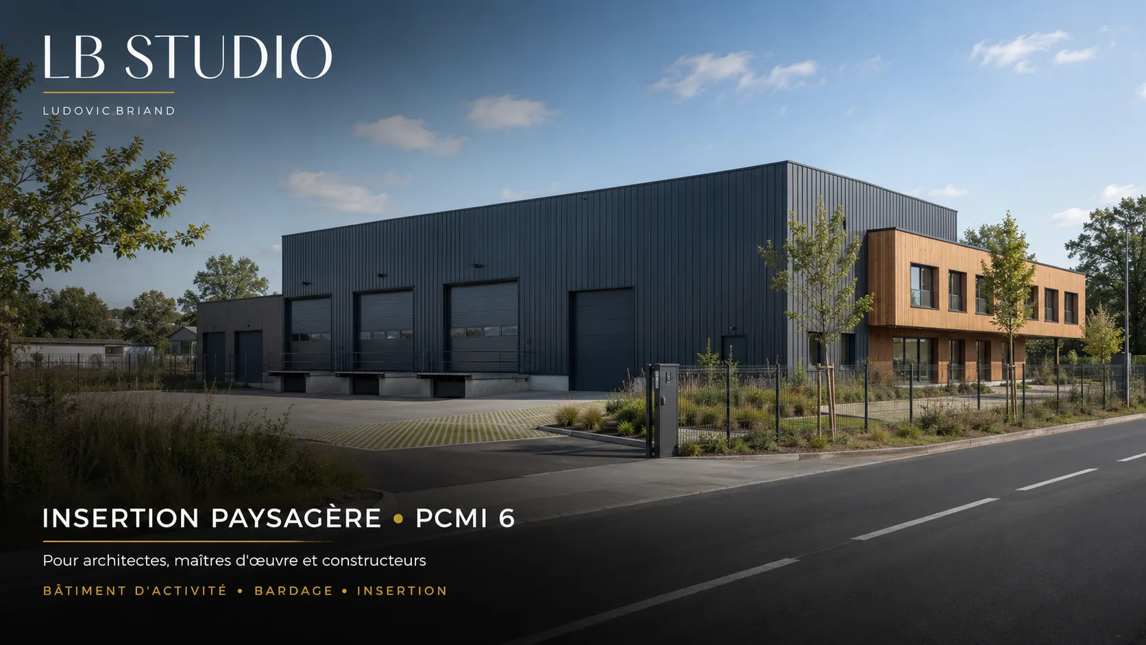 Insertion paysagère & permis — visuel 3D 8
