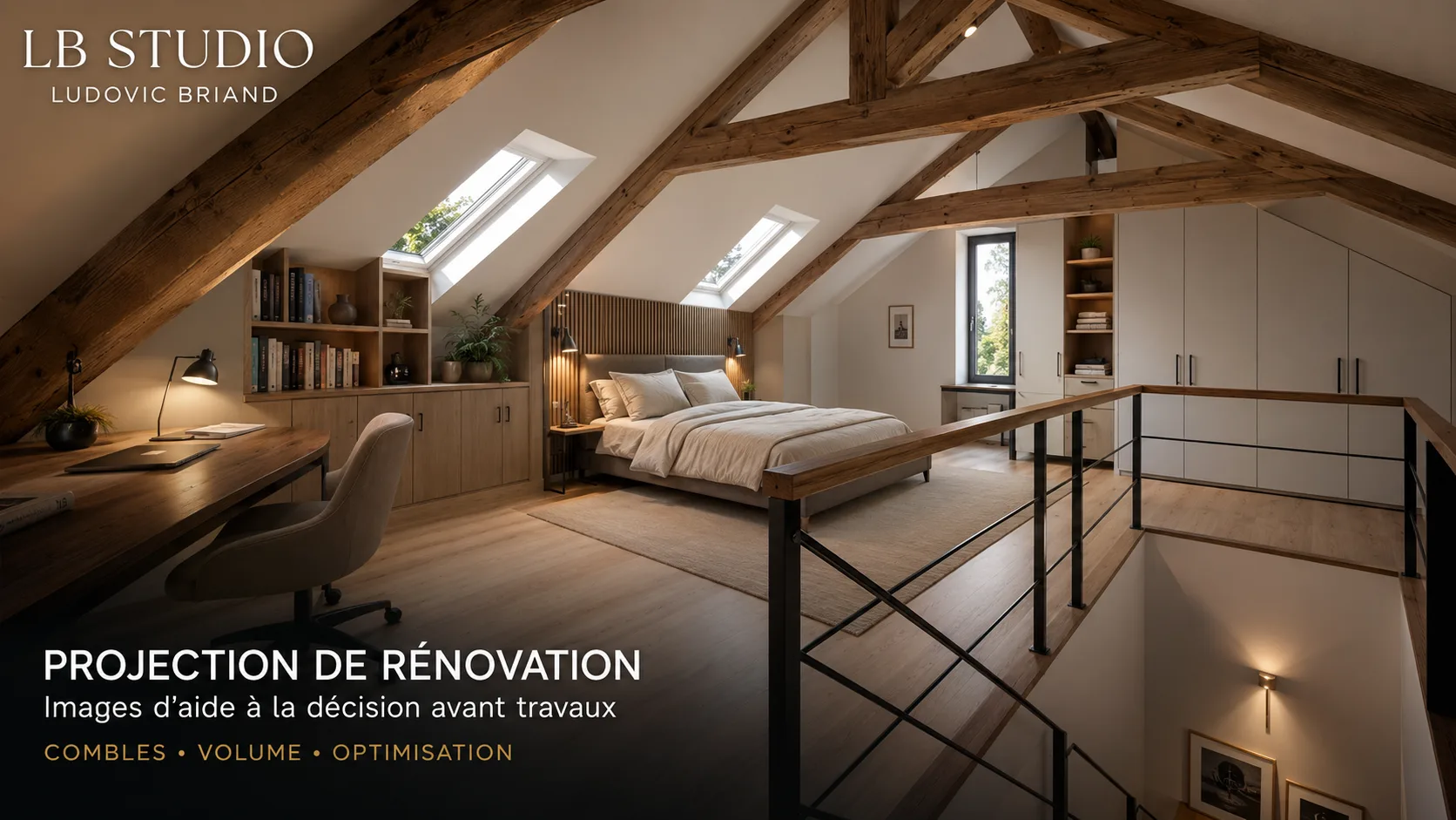 Rénovation — aide à la décision — visuel 3D 3