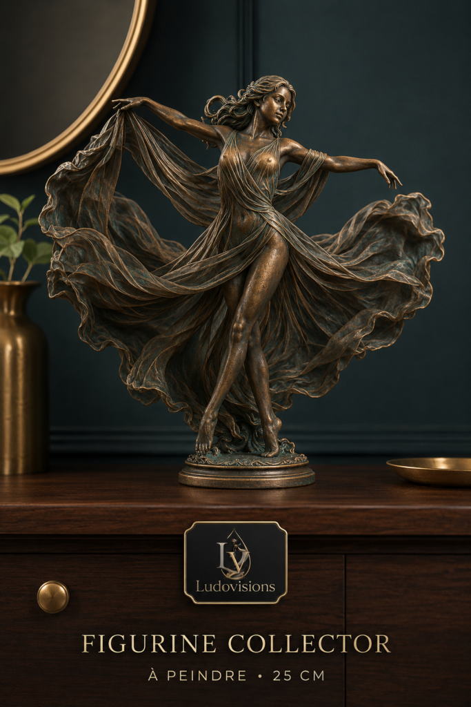 Figurine Collector à Peindre – Danseuse au Voile