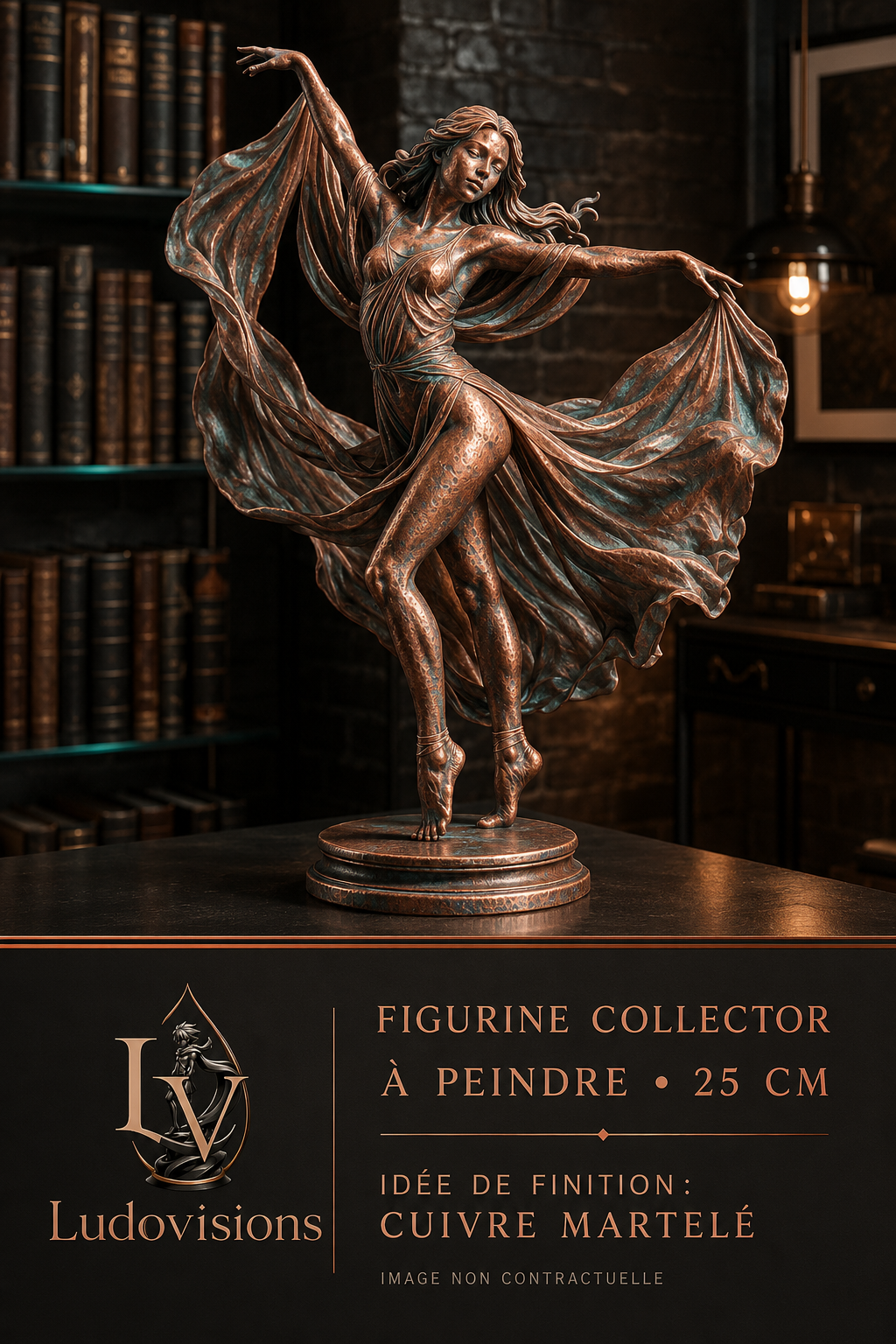 Figurine Collector à Peindre – Danseuse Étoile – Image 4