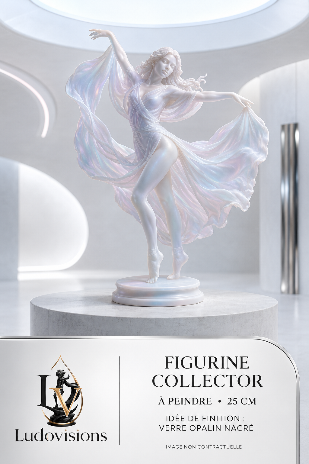 Figurine Collector à Peindre – Danseuse Étoile – Image 5