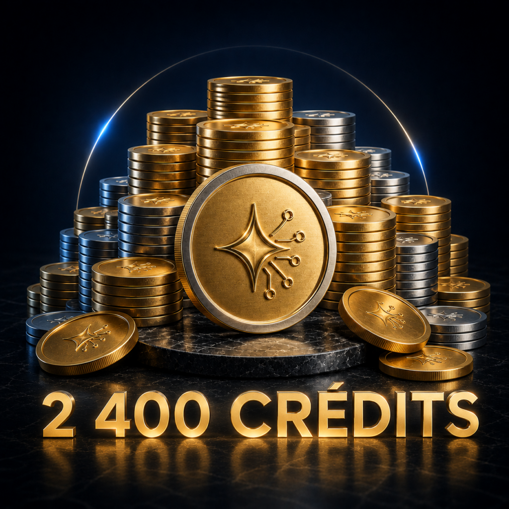 Pack Créateur — 2400 Crédits