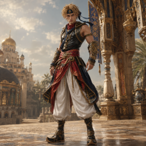 Ali – Guerrier Oriental Mystique | Asset 3D La Légende de Thor
