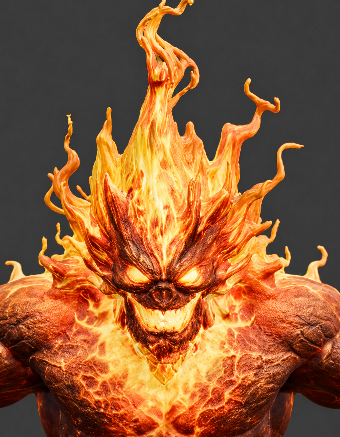 Esprit du Feu – Élémental de Flammes | Asset 3D La Légende de Thor – Image 5