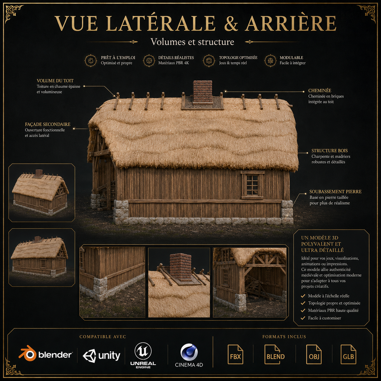 La Forge Médiévale – Asset 3D | La Légende de Thor – Image 3