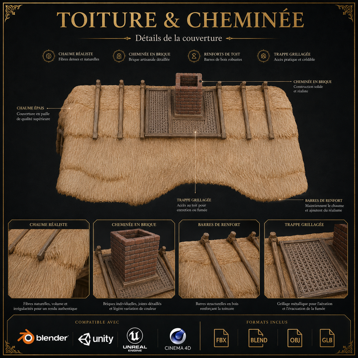 La Forge Médiévale – Asset 3D | La Légende de Thor – Image 4