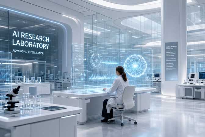 Création visuelle technologique