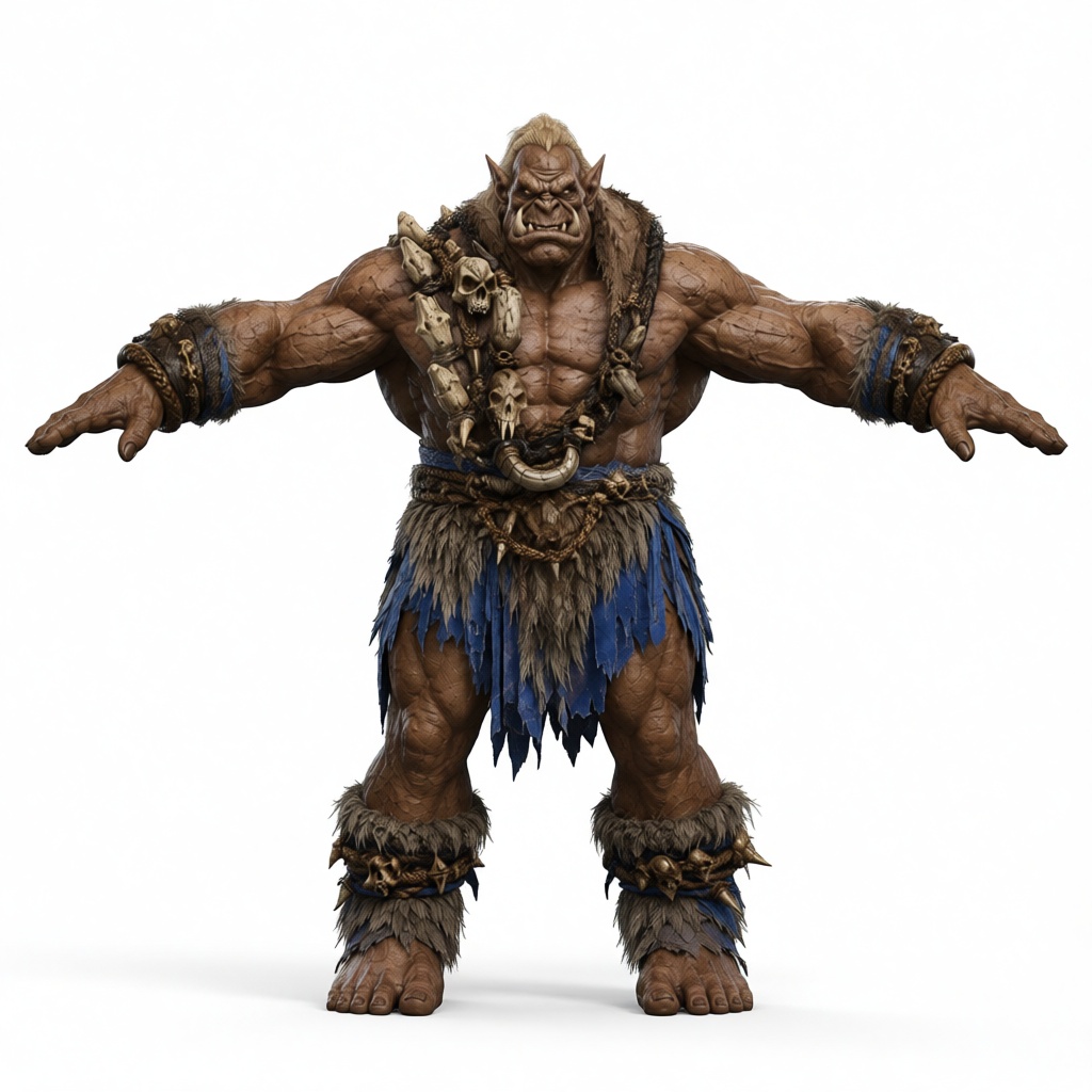 Méchant Ogre – Personnage Ennemi 3D | La Légende de Thor 2