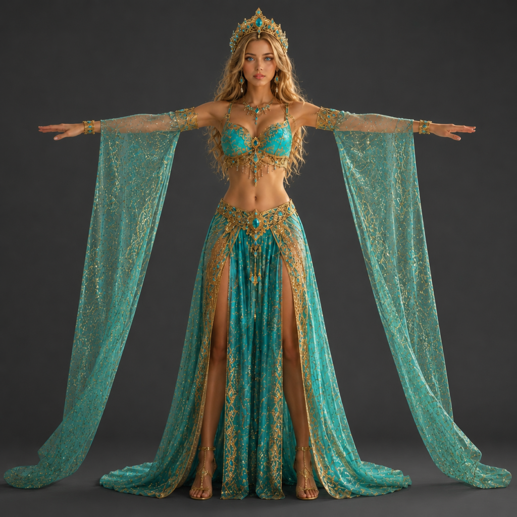 La Petite Soeur – Princesse Orientale | Asset 3D La Légende de Thor