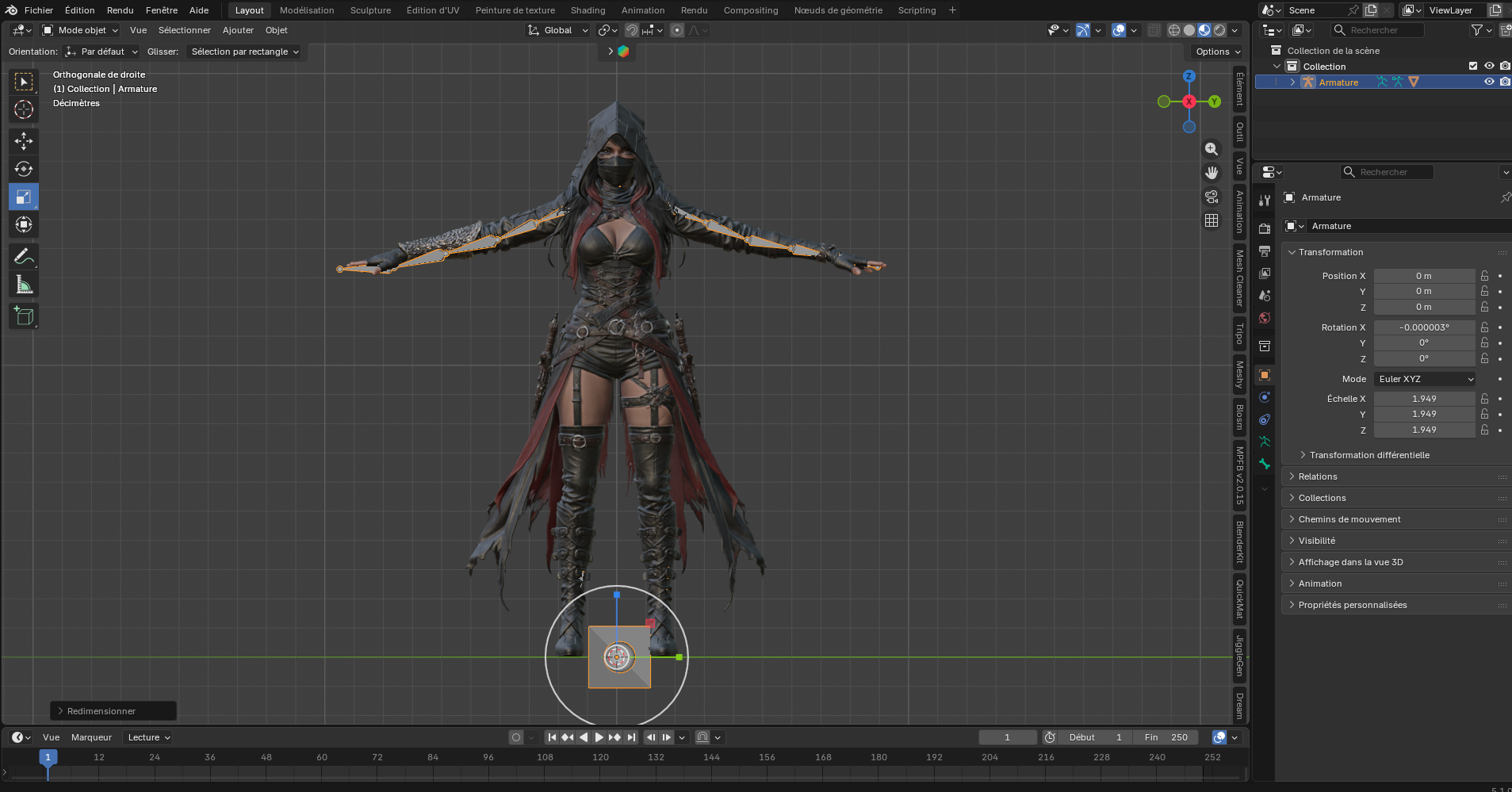 La Soeur 2 – Assassine des Ombres | Asset 3D La Légende de Thor – Image 4