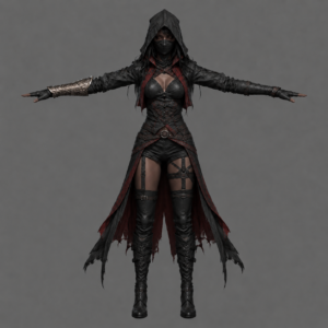 La Soeur 2 – Assassine des Ombres | Asset 3D La Légende de Thor