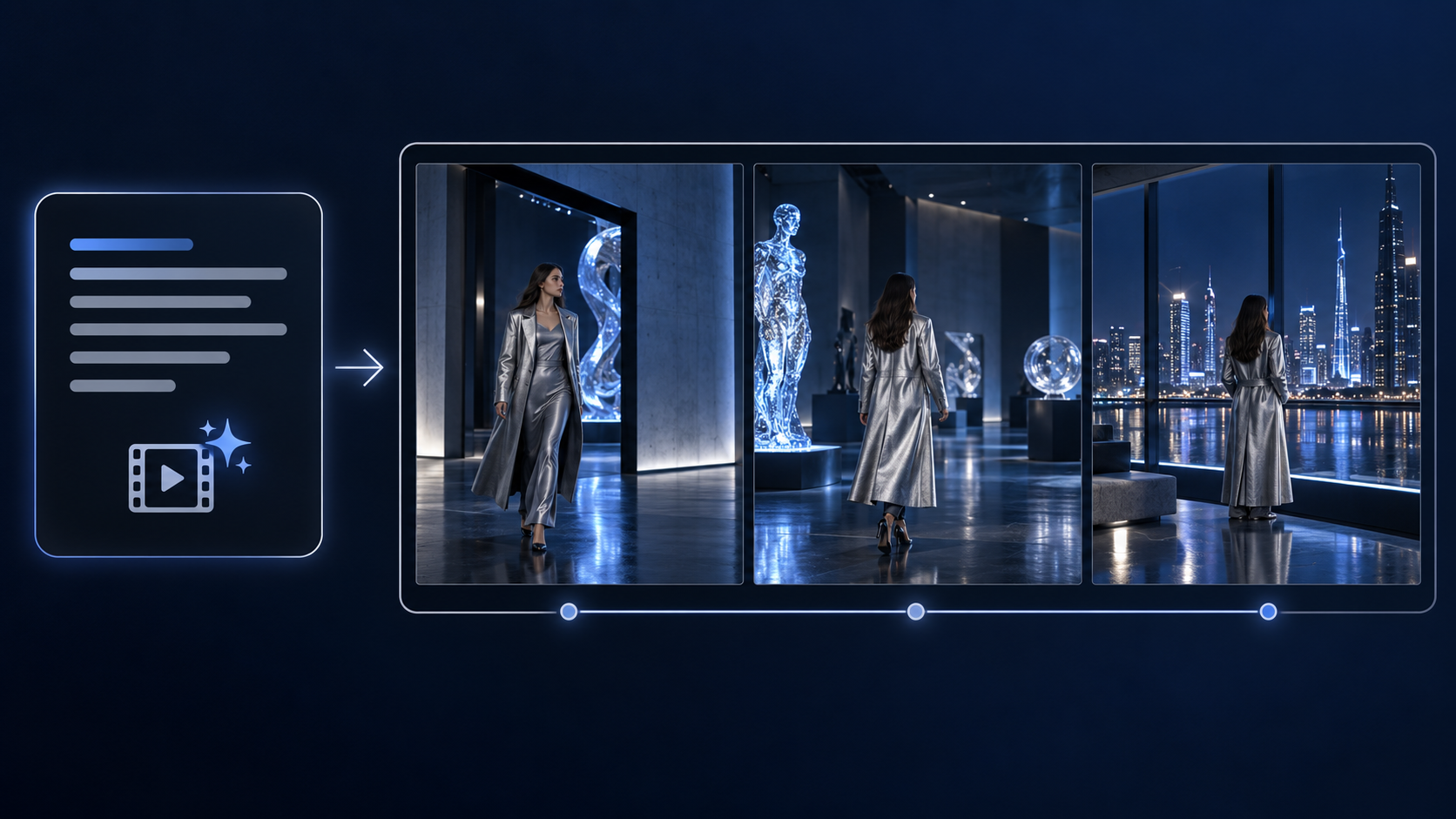 Un prompt transformé en image publicitaire