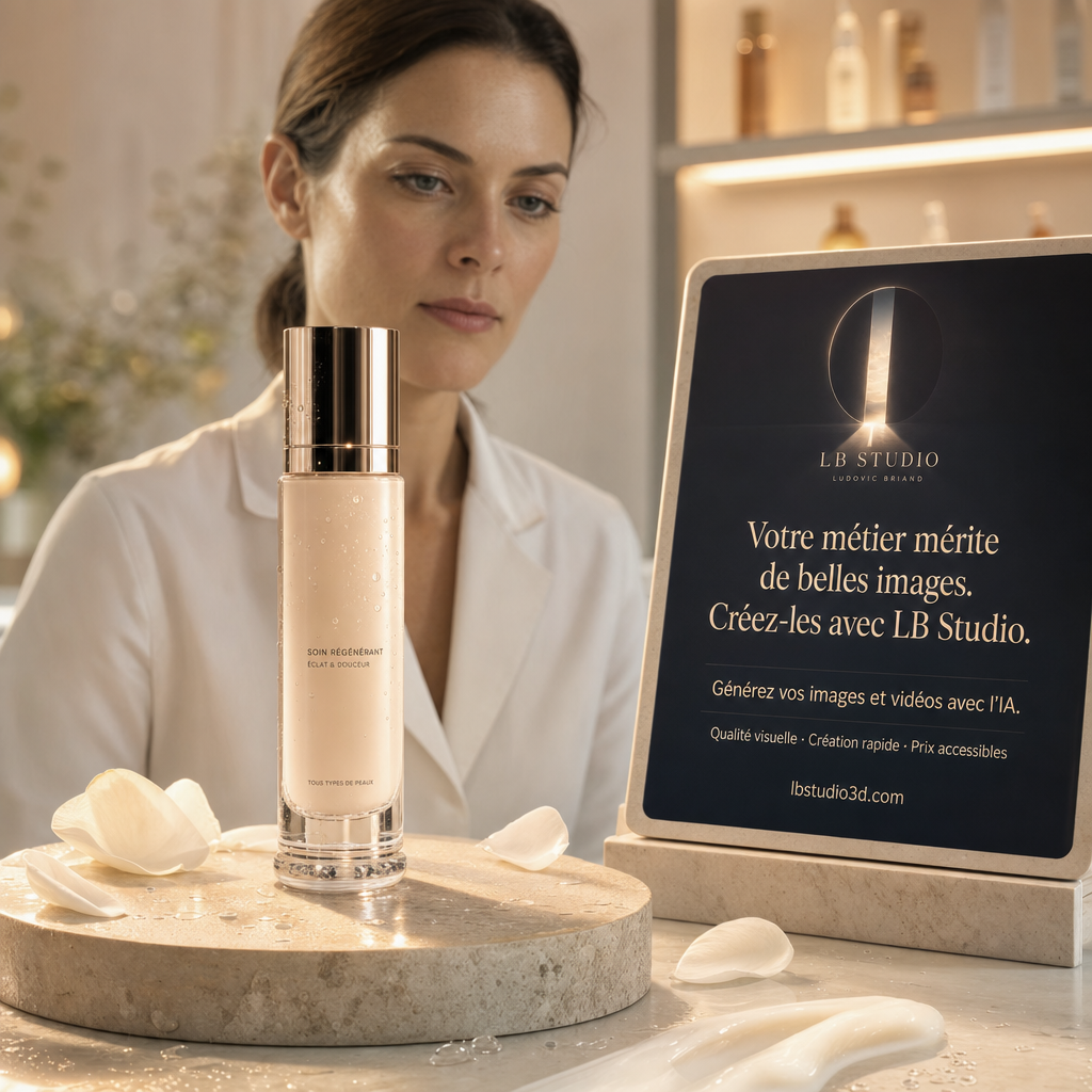 Exemple de campagne visuelle du studio